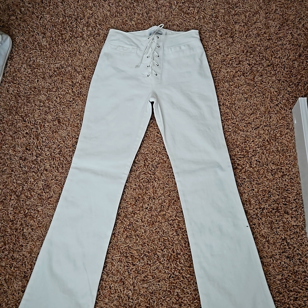 Paris Blues vintage tie front jeans,  sz 1